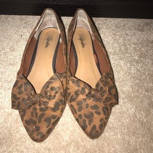Leopard Print Flats